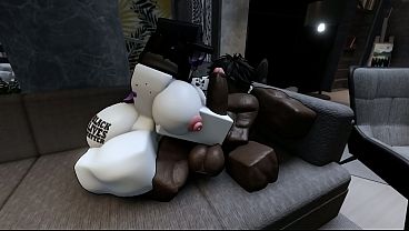 From the couch to the bed~ (Roblox blacked)