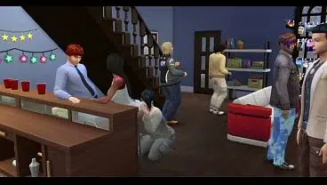 Just a regular afternoon in the life of a teen cumslut frat girl