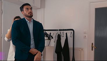 Kisscat Blindfolded Blows Step-Nephew Then Enjoys Hard MMF with Francis, Cum Covered – Family House S1E6