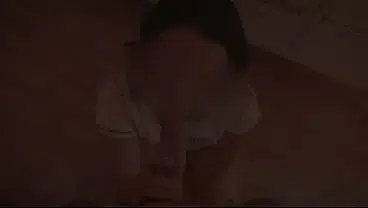Late Night Blowjob After Party came on Tongue