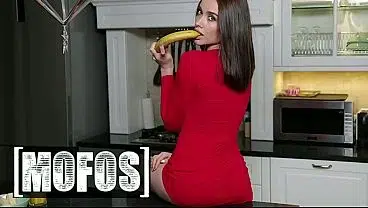 MOFOS – Sensual Luxury Girl Can’t Wait For Dessert And Pleasures Her Pussy With Toys Right In The Kitchen