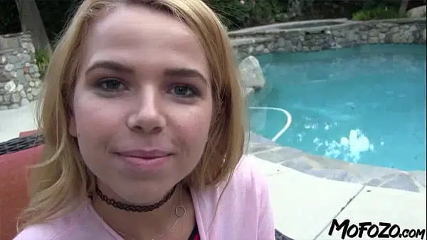 MOFOZO.com – 18 Year Old Blonde Got Fucked In My Mansion