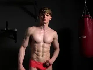 Muscular Czech Boy Jerks Off Big Cock