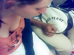 Pussy bulge goes up and down