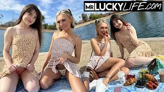 Romantic Sex Date With Two Beauties Chloe Temple And Megan Marx