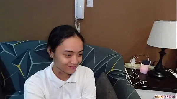 Small tit Asian teen loves sex