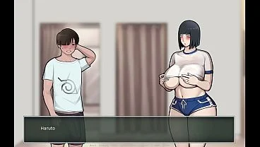 Stepmom Hinata changing clothes – Konoha Milfs part 12