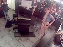 Strip club dressing room