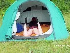 Sweet Angelina In Sweet Nudist Ginger In The Tent