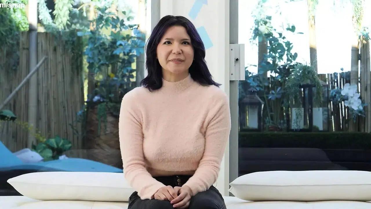 Sweet Asian girl fucks the 5th guy of her entire life to get a job