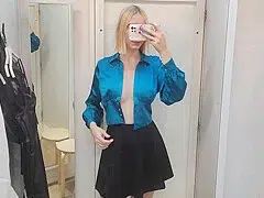 Try On Haul Transparent Clothes Completely See-through. At The Mall. See On Me In The