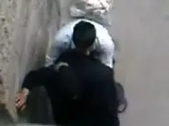 Arab Hijab Housewife Caught Whoring