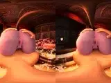 Hot 3D redhead licking a pussy while getting fucked
