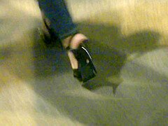 Hot Milf With YSL High Heels