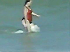 Spying Mature Big Butt – Beach Ass – Candid Booty