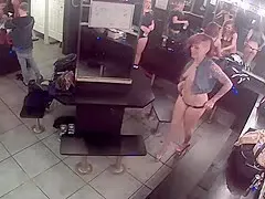 Strip club dressing room
