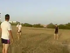 3 aussie men learn to play together