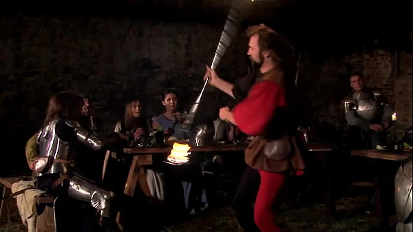 Anal orgy fun for medieval whores