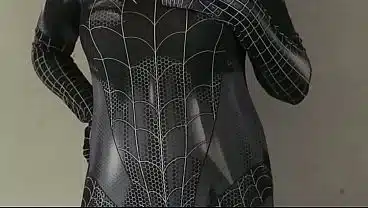 Bokep Indonesia Viral terbaru Cosplayer Spiderman di entot Sampai becek banget