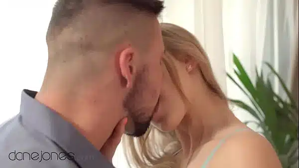 Dane Jones Beautiful blonde Polish girl Jayla De Angelis intimate blowjob romantic hardcore sex