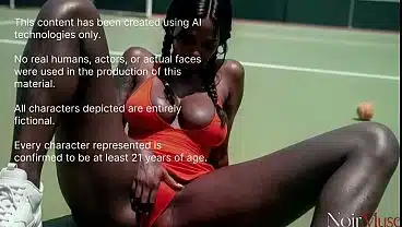 I fucked a young Black tennis player on the court, after she lose me in trained match[AI]