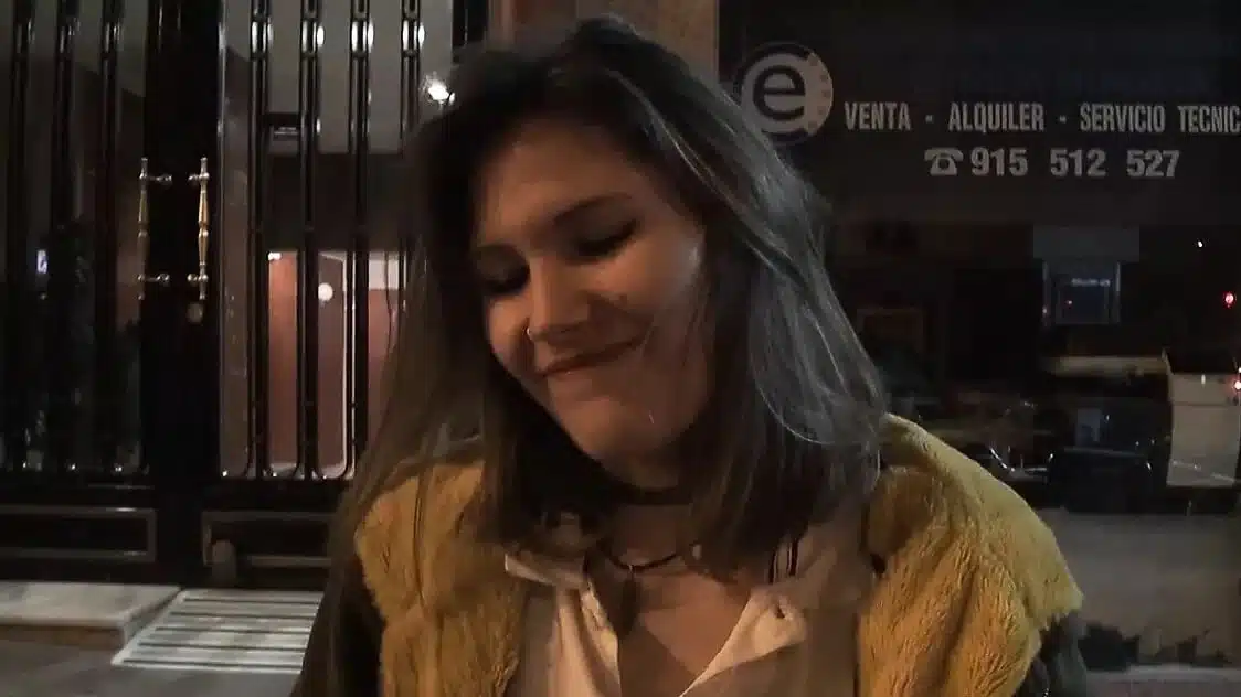 Petite schoolgirl wants to pass the MONSTER COCK CHALLENGE