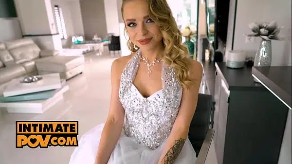 POV – Fucking your new bride Alexa Flexy in her wet pink pussy