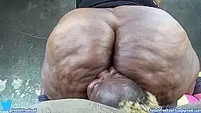 Sally jumps and slams her ass on Slutty’s face multiple times