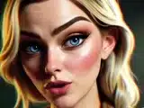 Sexy blonde Taylor Whyte in 3D audio POV clos
