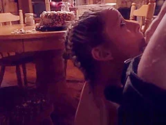 Throatfucked 18yo babe gets roughfucked