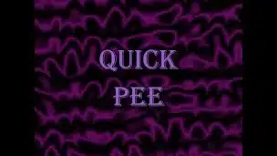 1st Pee Video