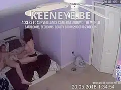 A camera in a young woman’s bedroom