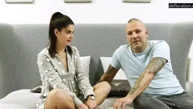 Angela Suchka Puts Big Cock Into Her Virgin Pussy