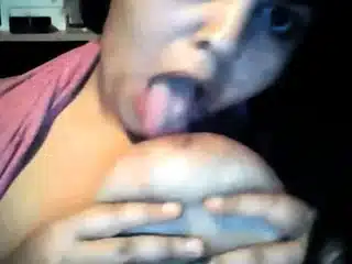 Arab Babe Shows Off Her Big Tits on Webcam
