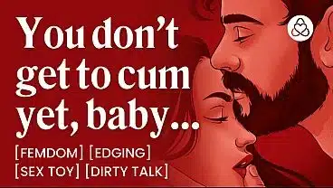 ASMR Audio Porn: Dominant Girlfriend Edges Her Submissive Boyfriend & Makes Him Beg to Cum – Teasing & Dirty Talk – Erotic Audio Roleplay for Women