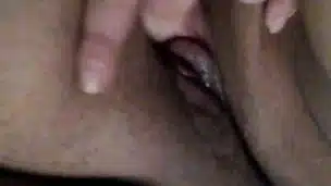 Bbw 1st masturbating video
