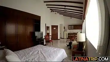 Colombiana teen is interested in make a home video of dirty sex