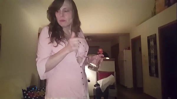 Cuck cleans after Wife and Bull celebrate wedding… Agness