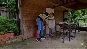 Danni G – Distractiing the handyman