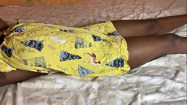 Ebony African teen local sex with stepdad