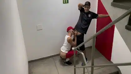 Encontrei Twink Pauzudo Passivo Na Escada Do Predio – Anal Orgasm