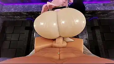 fucked this bunny girl & she made me cum with her FEET!