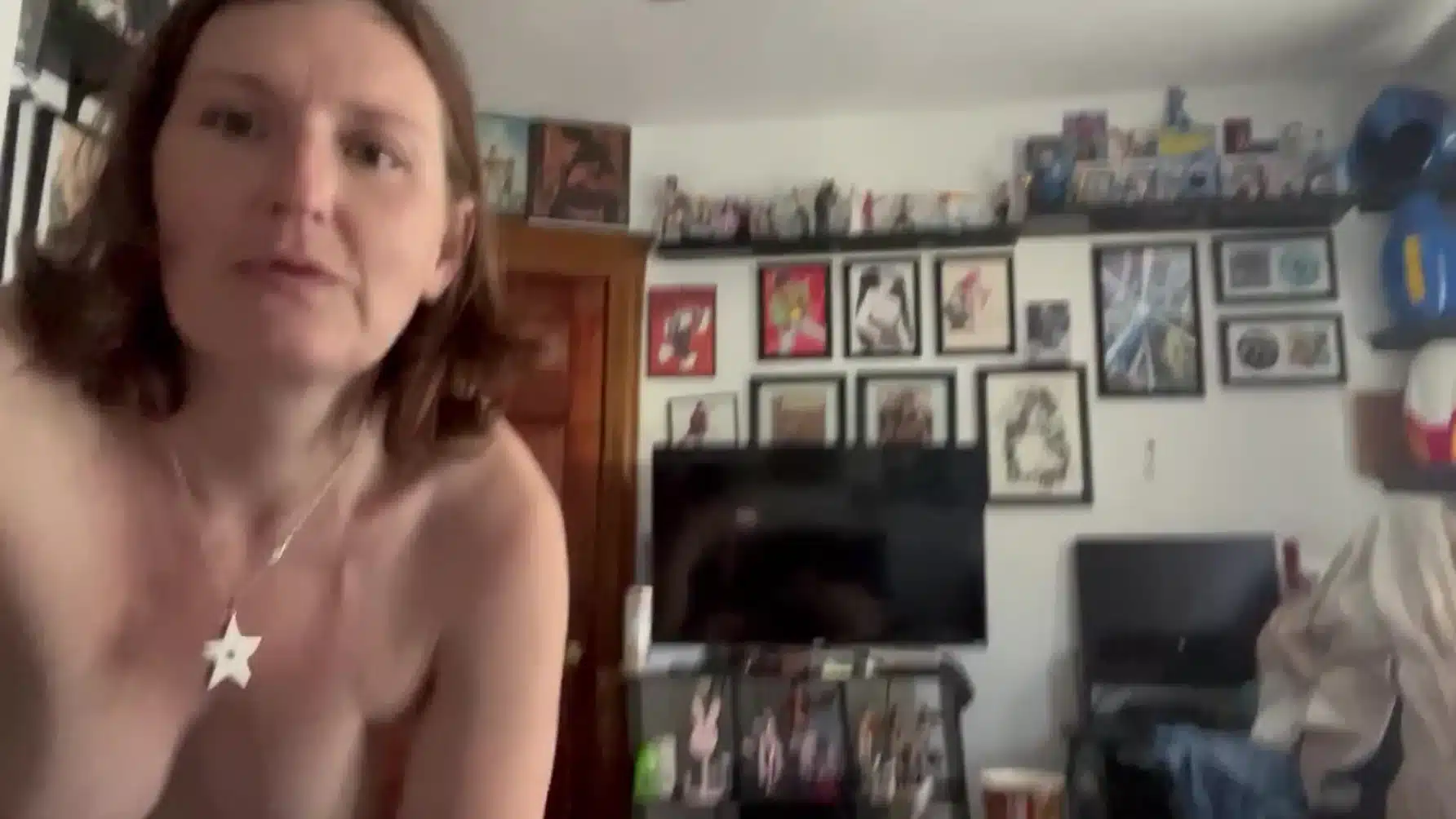 Getting Fucked By A Fat Man Makes Me Cum So Hard And Fast That I Cover His Beautiful Big Belly In Squirt Within Minutes