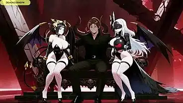HMV “Angels” todas las ángeles, Sacerdotisas, mas putas y hermosas folladas en un solo video junto a dos súcubos Blue archive, Digimon, Sora no otoshimono, evangelion, etc.• AI generated