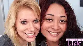 LICENSED TO LICK – Black Dyke Girl Devours White Girl