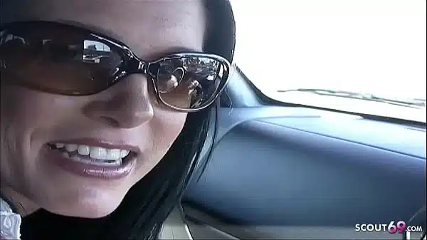 Saggy Tits Wife Pickup and seduce to Sex with Stranger