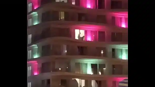 Sexo na varanda