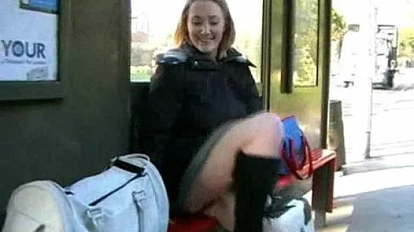 Sexy milf flashing and amateur babe Aylas public nudity in the streets