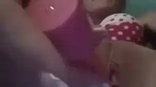 She made a video to send to daddy while he was at work