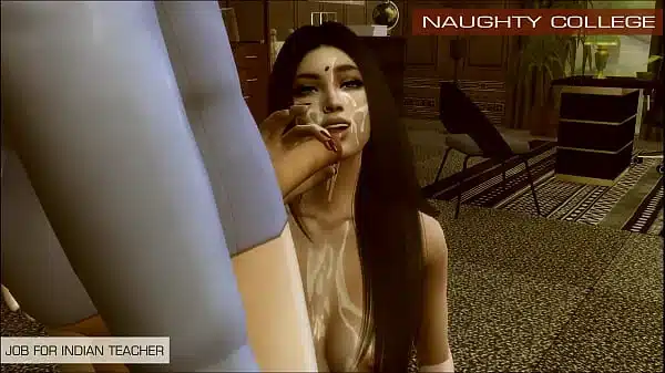 Sims 4. Naughty College. Part 3 – Job for Indian teacher (Penthouse parody)
